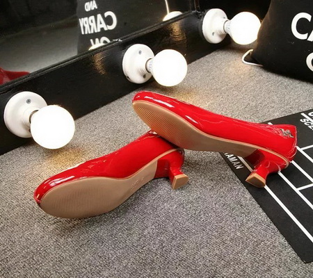 HERMES Shallow mouth kitten heel Shoes Women--007